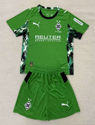 25-26 Monchengladbach Away Kids Soccer Jersey