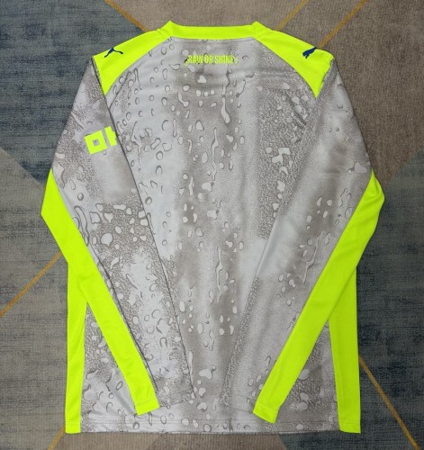 25-26 Man City Third Long Sleeve Fans Soccer Jersey