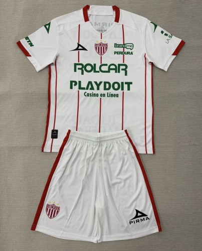 25-26 Necaxa Home Kids Soccer Jersey