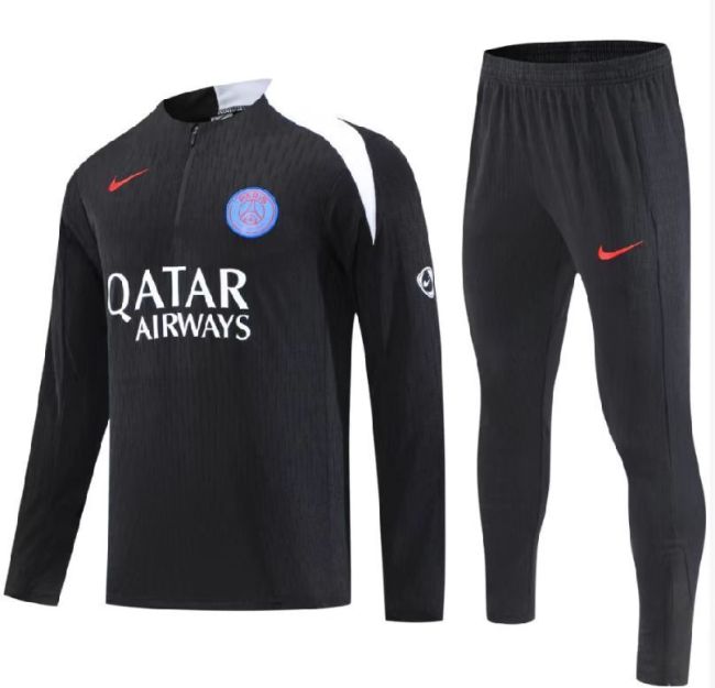 25-26 PSG High Quality Half Pull Tracksuit