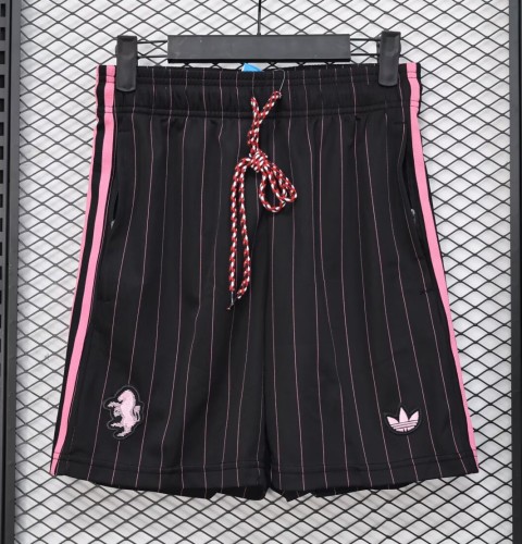 25-26 JUV Black Casual Version Player Version Shorts Pants