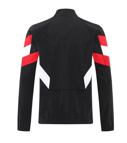 25-26 Man Utd Black Windbreaker