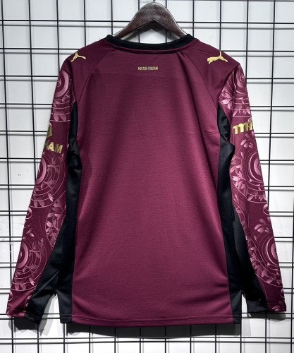 25-26 Galatasaray Third Long Sleeve Fans Soccer Jersey (五星)