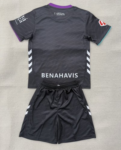 25-26 Malaga Away Kids Soccer Jersey