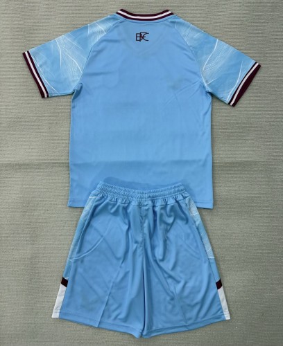 25-26 Burnley Away Kids Soccer Jersey