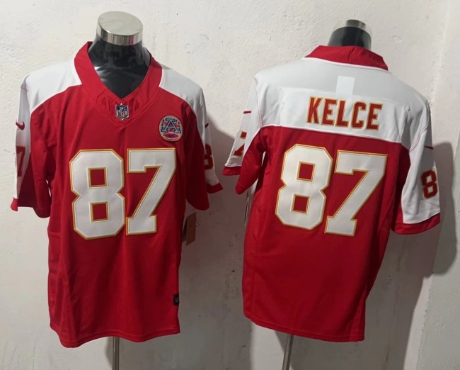 2025 NFL Kansas City Chiefs New Pattern Jersey