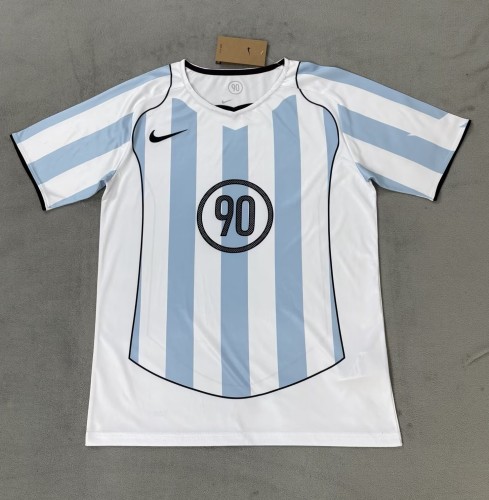 25-26 NK White Blue T-Shirt