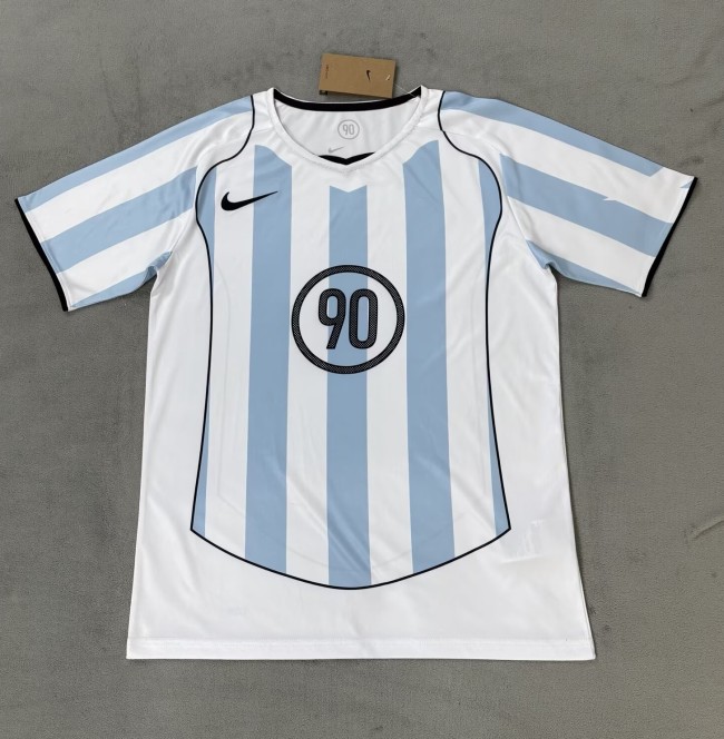 25-26 NK White Blue T-Shirt