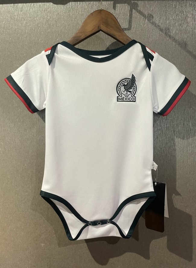 2026 World Cup Mexico Away Baby Infant Crawl Suit