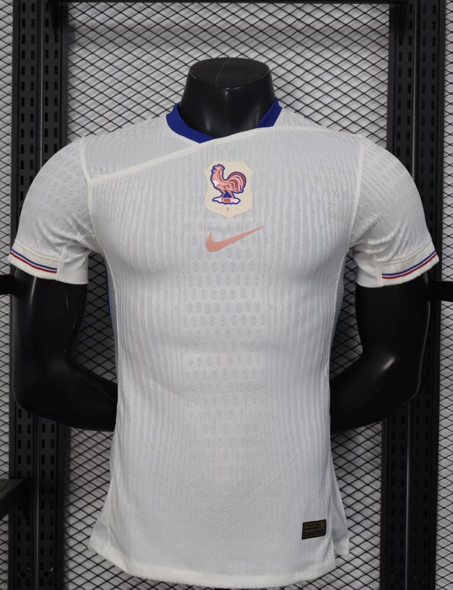 25-26 France Away Player Version Soccer Jersey