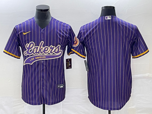 2025 MLB Los Angeles Lakers New Pattern Jersey