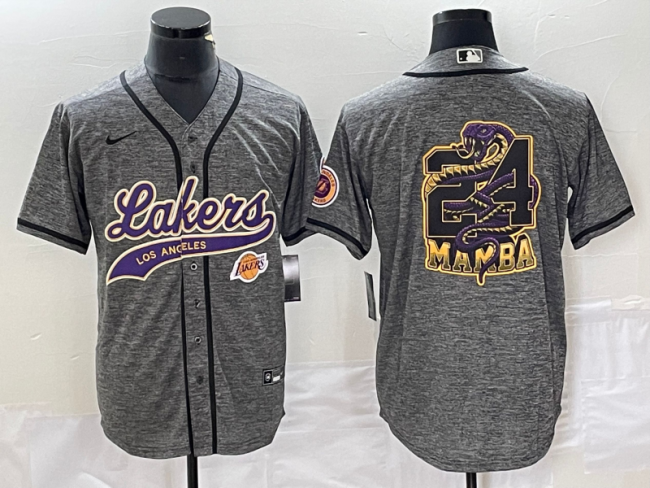 2025 MLB Los Angeles Lakers New Pattern Jersey