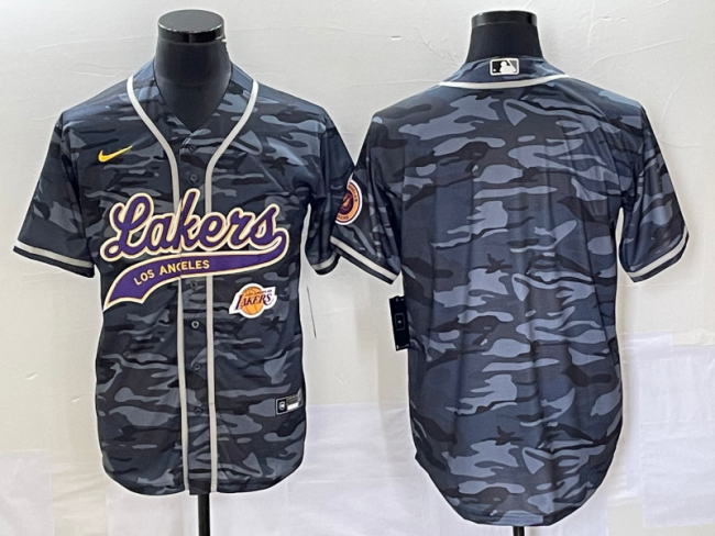 2025 MLB Los Angeles Lakers New Pattern Jersey