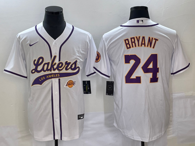 2025 MLB Los Angeles Lakers New Pattern Jersey