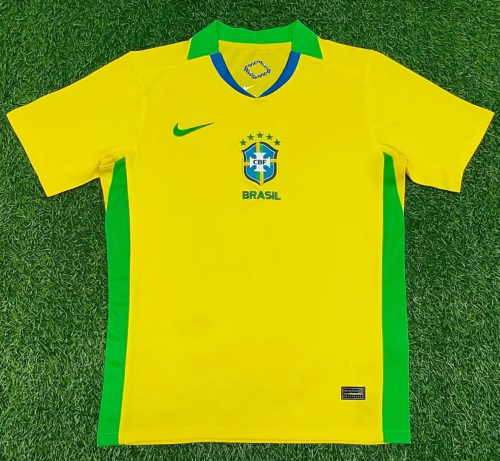 25-26 Brazil Home Fans Soccer Jersey