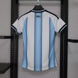 2026 World Cup Argentina Home Women Player Version Soccer Jersey (女)