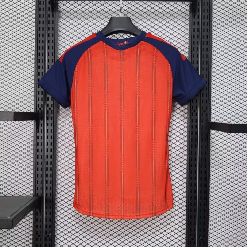 2026 World Cup Spain Home Women Player Version Soccer Jersey (女)