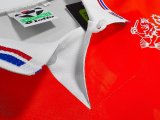 1996 Netherlands Home Retro Soccer Jersey