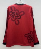 25-26 Man Utd Red Special Edition Long Sleeve Fans Training shirts