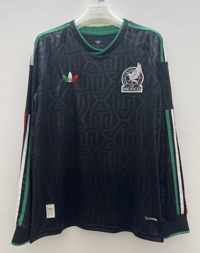 2026 Mexico Third Long sleeves Fans Soccer Jersey (长袖)