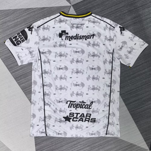 25-26 Deportivo Saprissa White Fans Soccer Jersey(蝙蝠侠)