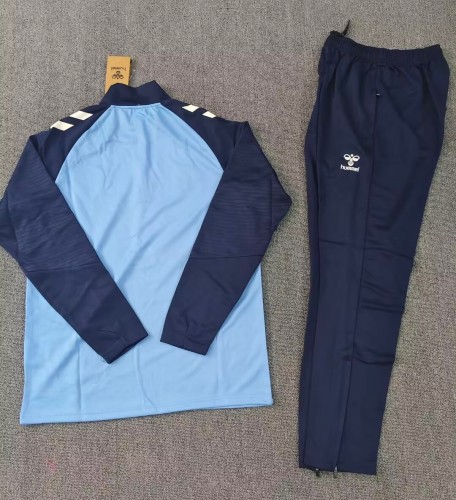 25-26 Malaga High Quality Kids Half Pull Tracksuit