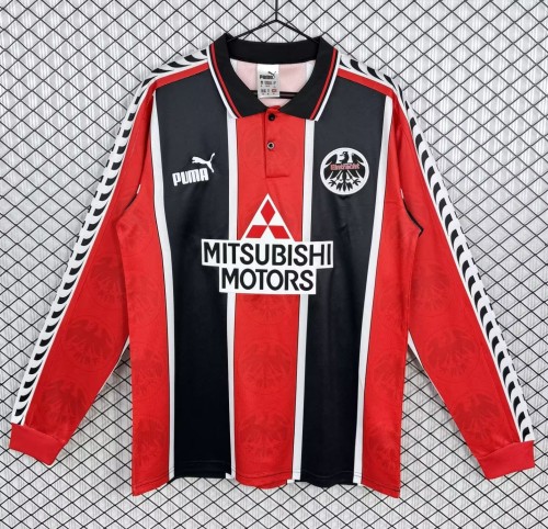 1996-1997 Frankfurt Home Long Sleeve Retro Soccer Jersey