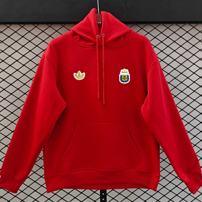 25-26 Argentina Red Hoody 红色(加绒)