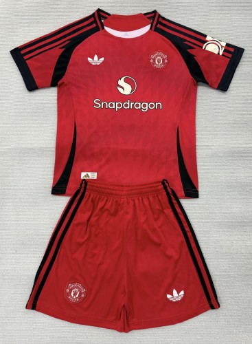 26-27 Man Utd Red Concept Version Kids Soccer Jersey