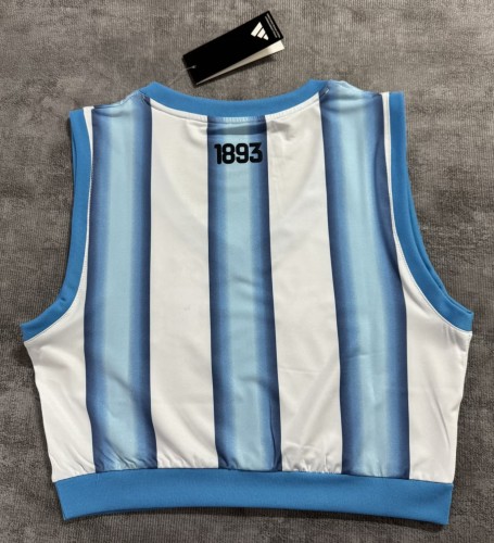 2026 Argentina Home Women Yoga Vest (女)