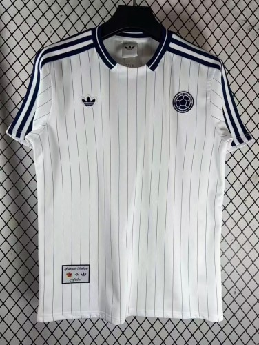 2026 Colombia White Fans Soccer Jersey