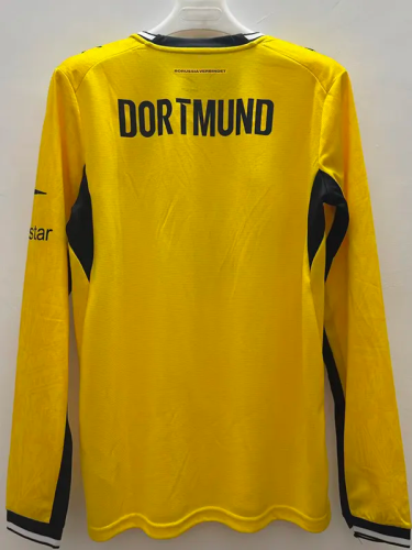 26-27 Dortmund Home Long Sleeve Soccer Jersey (长袖)