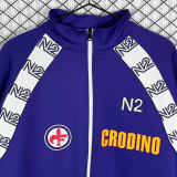 1986-1987 Fiorentina Purple Jacket #单夹克