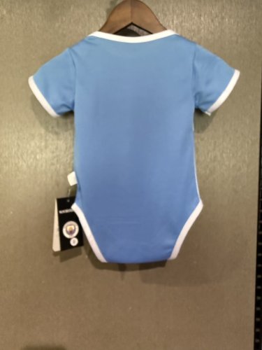 2026 Man City Home Baby Infant Crawl Suit