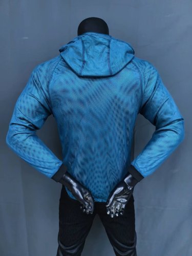 2026 Brazil Blue Pre-Competition Training Windbreaker