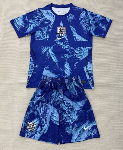 2026 England Blue GoalKeeper Adult Suit