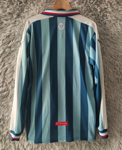 Chivas 110th Anniversary Away Long Sleeve Retro Soccer Jersey