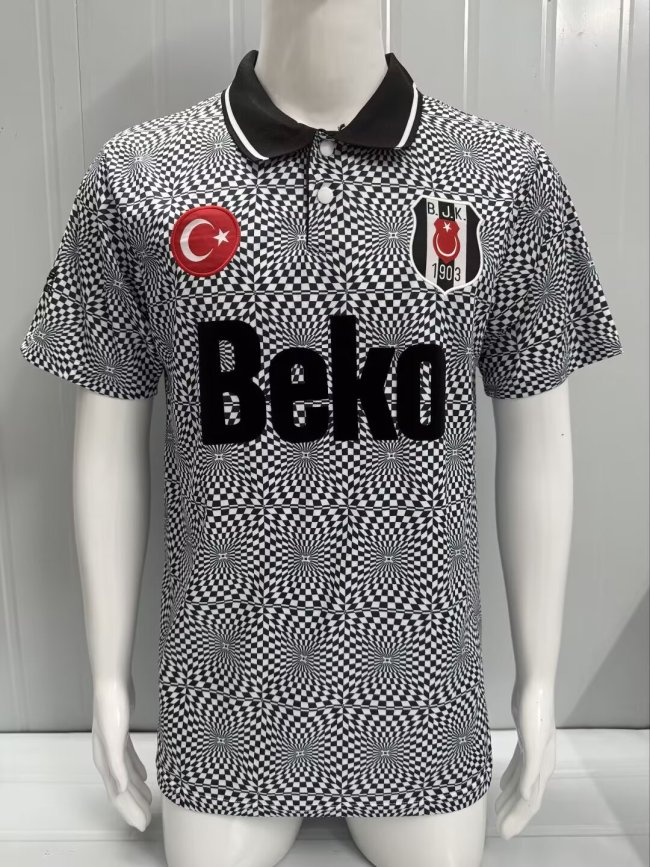 1991-1992 Besiktas Home Retro Soccer Jersey