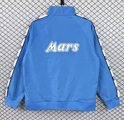 1988-1989 Napoli Blue Retro Windbreaker