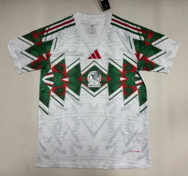 26-27 Mexico White Special Edition Fans Training shirts