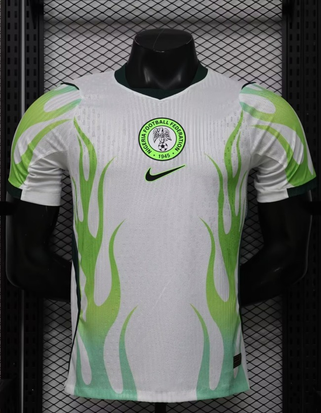 26-27 Nigeria Away Player Version Soccer Jersey