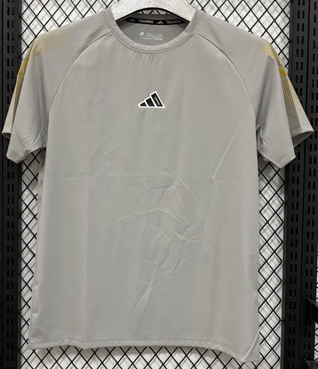 2026 AD Light gray High Quality Casual T-Shirt