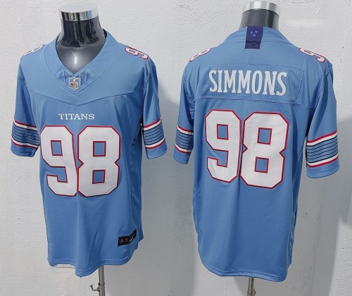 2026 NFL Tennessee Titans New Pattern Jersey