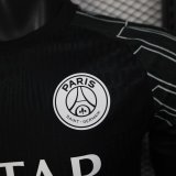 25-26 PSG Black Goalkeeper Player Version Soccer Jersey