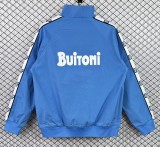1987-1988 Napoli Blue Retro Windbreaker