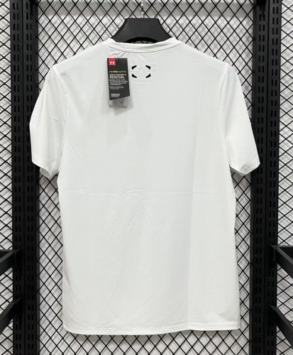 2026 UA White High Quality Casual T-Shirt