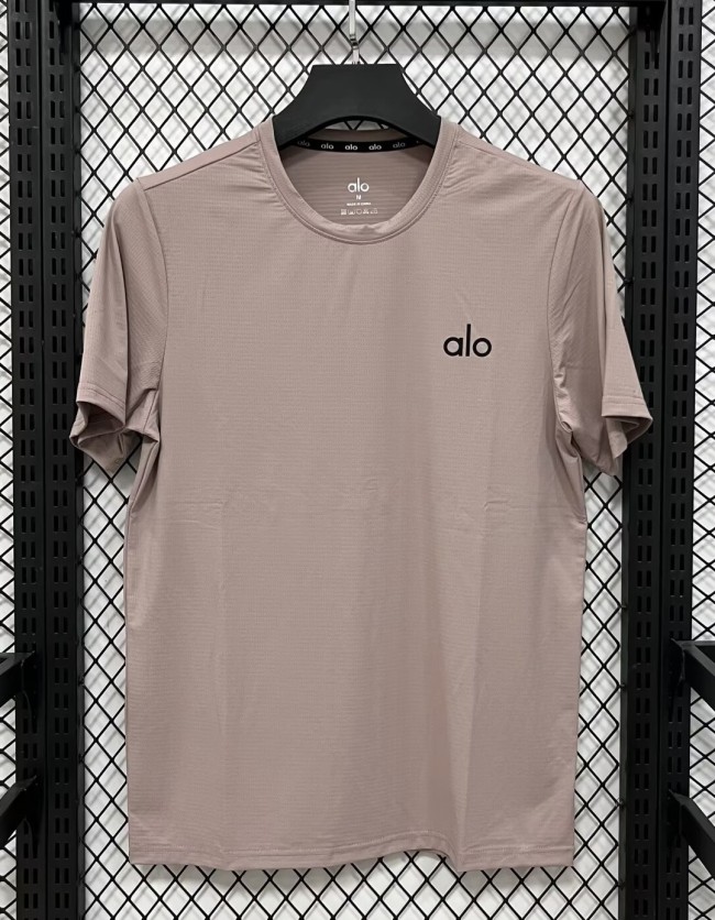 2026 Alo Black High Quality Casual T-Shirt