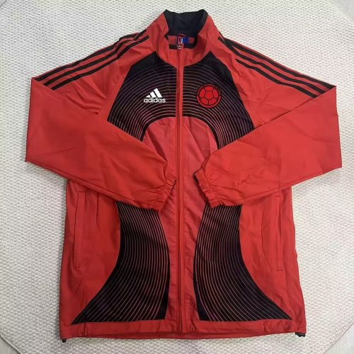 2026 Colombia Blue Retro Windbreaker