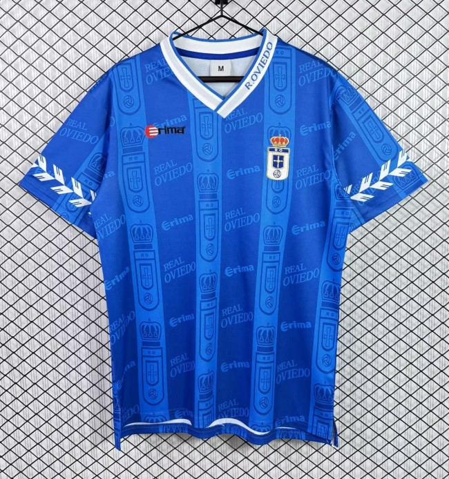 1998-1999 Real Oviedo Home Retro Soccer Jersey