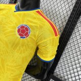 2026 Colombia Home Player Version Soccer Jersey